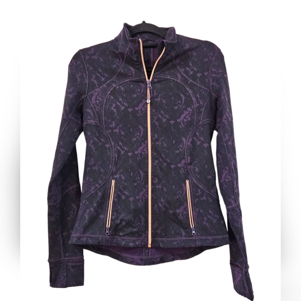 Lululemon Forme Jacket II *Textured Purple Size 8